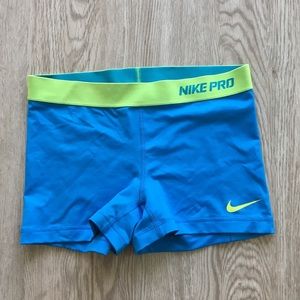 Blue Nike Spandex